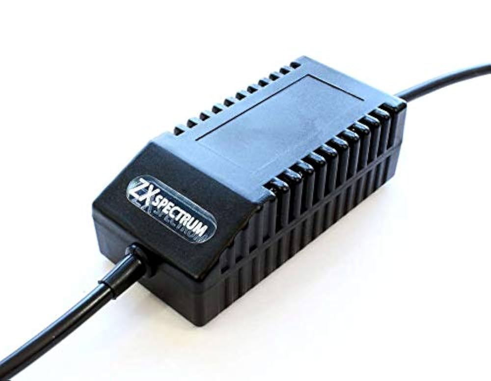 ZX-Spectrum Modern Black - Fuente de alimentación de
